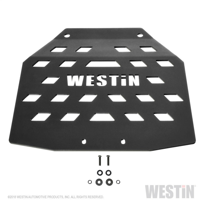 Westin/Snyper 18-21 Jeep Wrangler JL Transfer Case Skid Plate - Textured Black - Mammoth Racing -