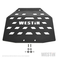 Westin/Snyper 18-21 Jeep Wrangler JL Transfer Case Skid Plate - Textured Black - Mammoth Racing -