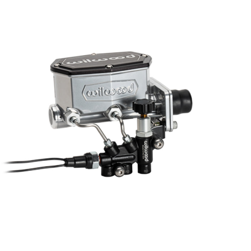 Wilwood Mopar Compact Tandem Master Cylinder Kit w/ Combination Valve 1in Bore - Chrome - My Store