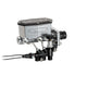 Wilwood Compact Tandem Master Cylinder w/ Combination Valve 1-1/8in Bore - Chrome - My Store