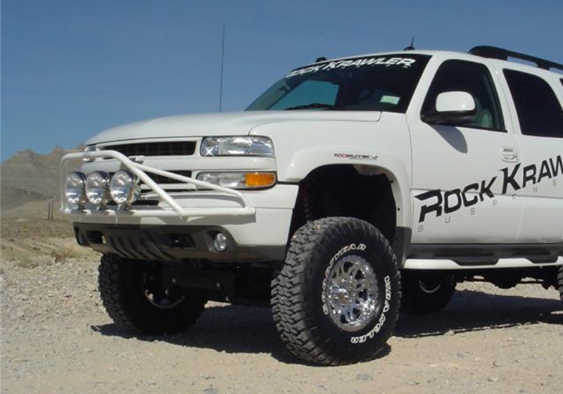 N-Fab Pre-Runner Light Bar 99-02 Chevy Tahoe/Suburban 00-05 1500/2500/3500 - Gloss Black - Mammoth Racing -