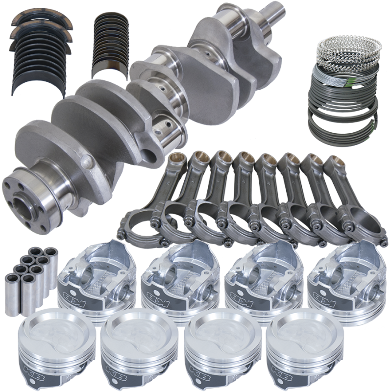 Eagle Ford 4.6L 2 Valve Windsor Block Competition Rotating Assembly Kit - 5.950in H-Beam Stndrd Bore - Mammoth Racing -