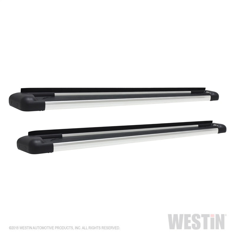 Westin SG6 Polished Aluminum Running Boards 79 in - Mammoth Racing -