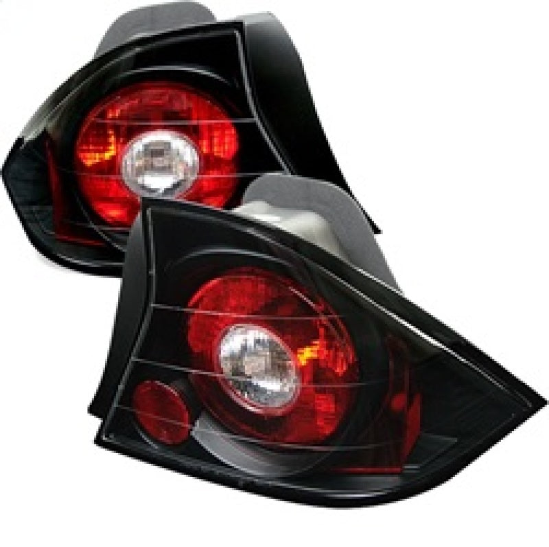 Spyder Honda Civic 01-03 2Dr Euro Style Tail Lights Black ALT-YD-HC01-2D-BK - Mammoth Racing -
