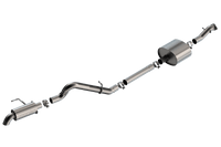 Borla 21-22 Ford Bronco 2.7L 2DR/4DR T-304 Stainless Steel Cat-Back Touring Exhaust - Brushed - Mammoth Racing -