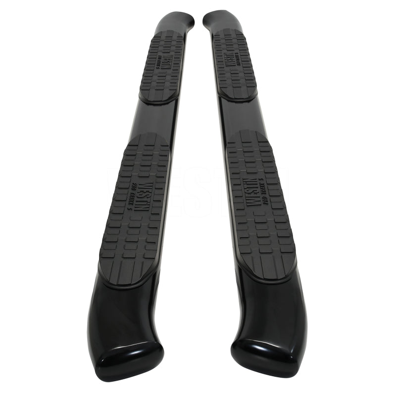 Westin 21-22 Ford Bronco (4-Door) PRO TRAXX 5 Oval Nerf Step Bars - Textured Black - Mammoth Racing -
