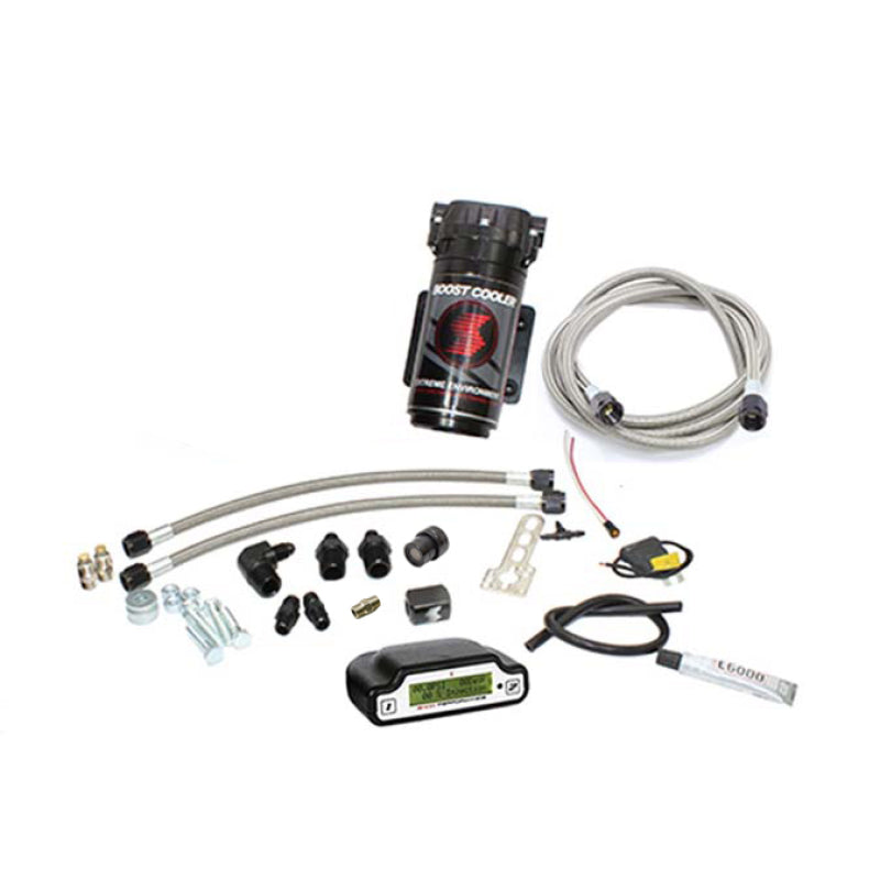 Snow Performance Stg 3 Boost Cooler EFI 2D MAP Prog Water Injection Kit (SS Brded Line/4AN) w/o Tank - My Store