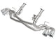 aFe MACH Force-Xp 3in to 2-1/2in 304SS Cat-Back (No Muff.) 2020 Chevy Corvette 6.2L- Polished Tip - Mammoth Racing -