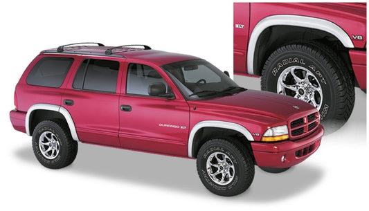 Bushwacker 98-03 Dodge Durango Extend-A-Fender Style Flares 4pc - Black - My Store