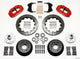 Wilwood Narrow Superlite 6R Front Hub Kit 12.88in Drill Red WWE ProSpindle - My Store