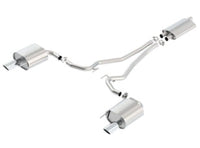 Borla 15-16 Ford Mustang EcoBoost 2.3L AT/MT EC-Type Cat Back SS Single Round Rolled Tips Exhaust - My Store