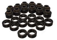 Energy Suspension 92-99 GM Denal XL/Suburban 2WD/Yukon XL 2WD Black Body (Cab) Mount Set - Mammoth Racing -