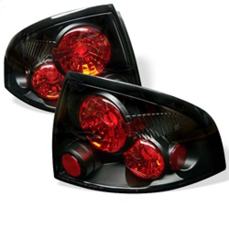 Spyder Nissan Sentra 00-03 Euro Style Tail Lights Black ALT-YD-NS00-BK - Mammoth Racing -