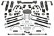 Fabtech 07-18 Jeep JK 4-Door 3in Crawler C/O w/Dlss 2.5 C/O Resi & Rr Dlss Resi - Mammoth Racing -