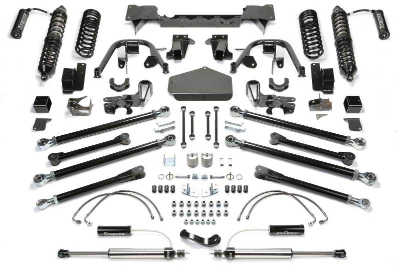 Fabtech 07-18 Jeep JK 4-Door 5in Crawler C/O w/Dlss 2.5 C/O Resi & Rr Dlss Resi - Mammoth Racing -