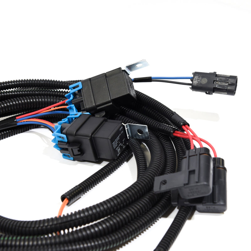VMP Performance 11-14 Coyote 5.0L Heat Exchanger Fan/Pump Harness - Dual Relay - My Store