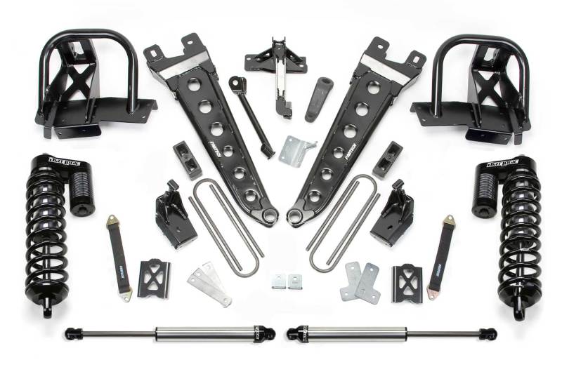 Fabtech 05-07 Ford F350 4WD 6in Rad Arm Sys w/Dlss 4.0 C/o& Rr Dlss - Mammoth Racing -