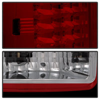 Spyder GMC Sierra 07-13 (Not 3500 Dually 4 Rear Wheels)LED Tail Lights Red Clear ALT-YD-GS07-LED-RC - Mammoth Racing -