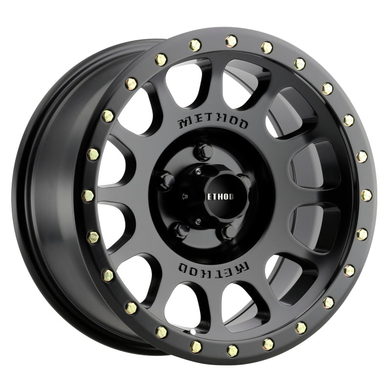 Method Mr305 NV 18x9 +25mm Offset 5x150 116.5mm CB Matte Black Wheel - Mammoth Racing -
