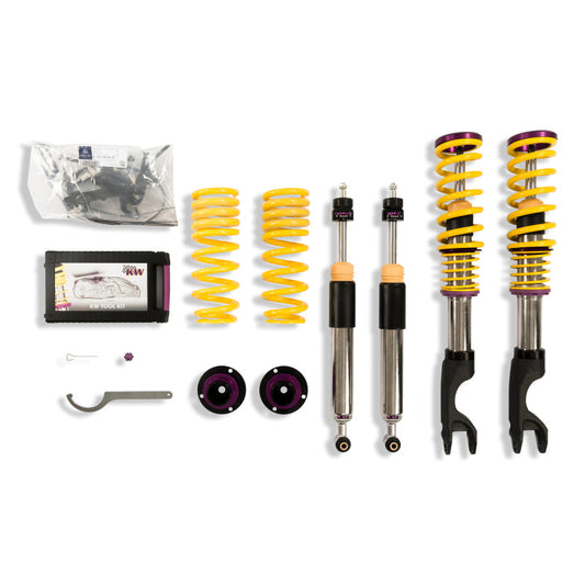 KW Coilover Kit V3 Mercedes C Class (W205) Coupe / Sedan 4MATIC (AWD) w/o EDC - Mammoth Racing -