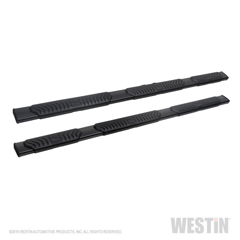 Westin 2019 Chevrolet Silverado/Sierra 1500 Crew Cab (5.5ft) R5 Modular Nerf Step Bars - Black - Mammoth Racing -
