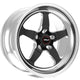 Weld S71 17x10 / 5x112 BP / 7.3in. BS Black Wheel (Medium Pad) - Non-Beadlock - Mammoth Racing -
