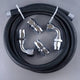 Fragola Vacuum Pump Plumbing Kit (-12AN) Black - Mammoth Racing -