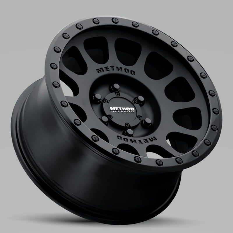 Method Mr305 NV 17x8.5 0mm Offset 5x5 94mm CB Double Black Wheel - Mammoth Racing -
