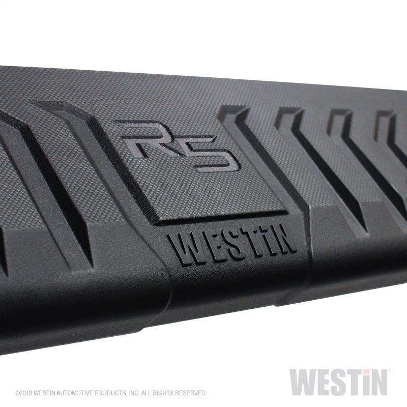 Westin 2019 Chevrolet Silverado/Sierra 1500 Crew Cab (5.5ft) R5 Modular Nerf Step Bars - Black - Mammoth Racing -