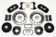 Wilwood Aero4 Rear P-Brake Kit 14.00in Drilled 58-64 Olds/Pontiac Ends 2.81in Offset - Mammoth Racing -