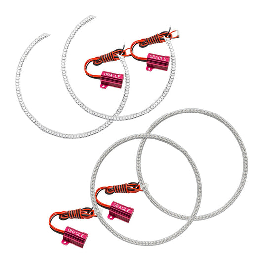Oracle Lincoln Navigator 03-06 LED Halo Kit - White - Mammoth Racing -