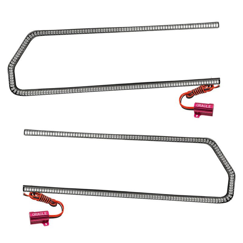 Oracle Dodge Challenger 08-14 LED Waterproof Afterburner Kit - Red - Mammoth Racing -