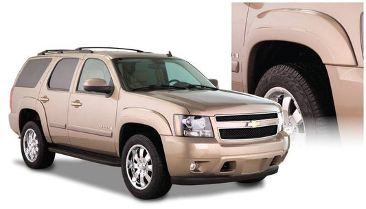 Bushwacker 07-14 Chevy Tahoe OE Style Flares 4pc Does Not Fit LTZ - Black - Mammoth Racing -