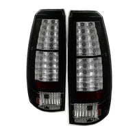 Spyder Chevy Avalanche 07-13 LED Tail Lights Black ALT-YD-CAV07-LED-BK - Mammoth Racing -