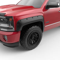 EGR 14+ Chev Silverado 5ft Bed Bolt-On Look Fender Flares - Set - Matte - Mammoth Racing -