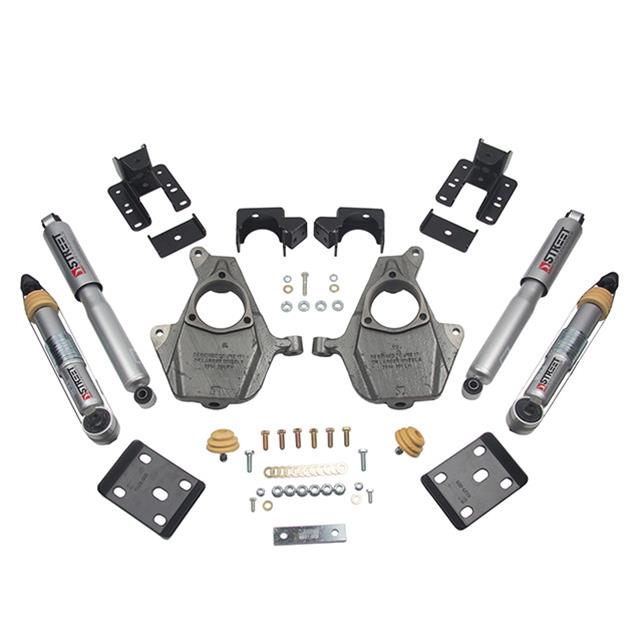 2016.5-2018 Silverdo/Sierra All Cab 2Wd 3-4f/5-6r With Street Performance Shock - Mammoth Racing -