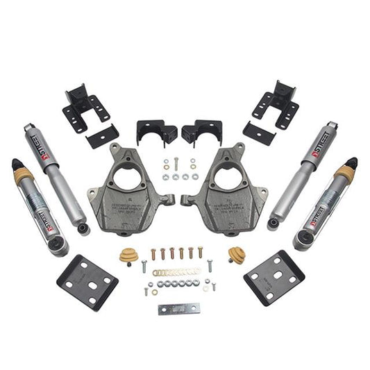 2016.5-2018 Silverdo/Sierra All Cab 2Wd 3-4f/5-6r With Street Performance Shock - Mammoth Racing -
