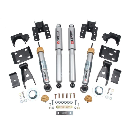 2016.5-2018 Sil/Sierra All Cab 4Wd 2f/4r With Street Performance Shocks All Cab - Mammoth Racing -