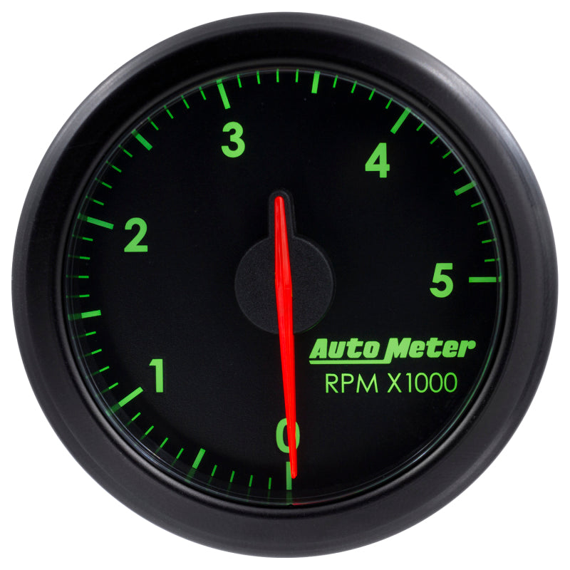 Autometer Airdrive 2-1/6in Tachometer Gauge 0-5k RPM - Black - My Store