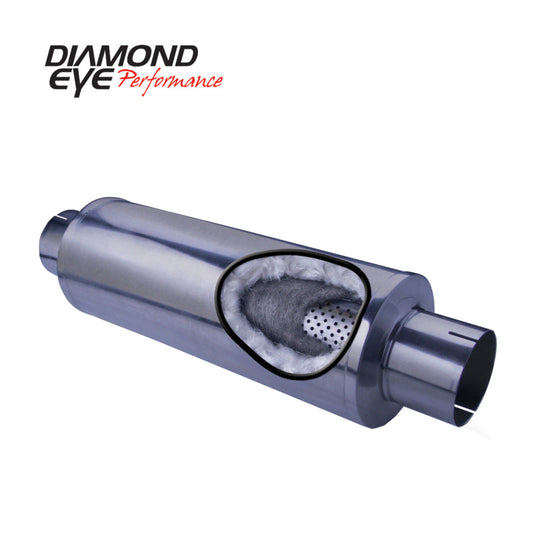 Diamond Eye 4in SS Y MFLR DEM400-P-SS-Y - Mammoth Racing -