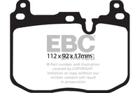 EBC 2017+ BMW M240 Coupe Bluestuff Front Brake Pads - My Store