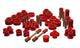 Energy Suspension 88-98 Chevy/GMC 4WD Red Hyper-flex Master Bushing Set - Mammoth Racing -