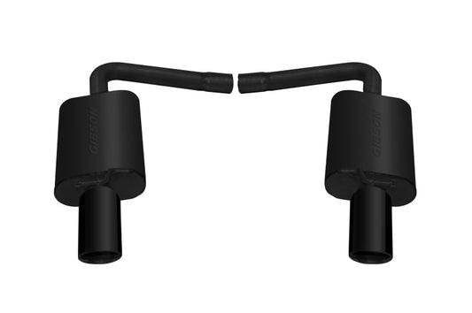 Gibson 15-18 Ford Explorer Base 3.5l 2.25in Axle-Back Dual Exhaust - Black Elite - Mammoth Racing -