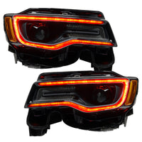 Oracle 14-21 Jeep Grand Cherokee Dynamic Headlight DRL Upgrade Kit - ColorSHIFT - Dynamic - Mammoth Racing -