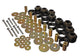 Energy Suspension Body Mount Set Inc. Hardware - Black - Mammoth Racing -