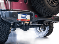 AWE 21+ Wrangler 392 Switchpath Cat-Back Exhaust- Quad BashGuards - My Store