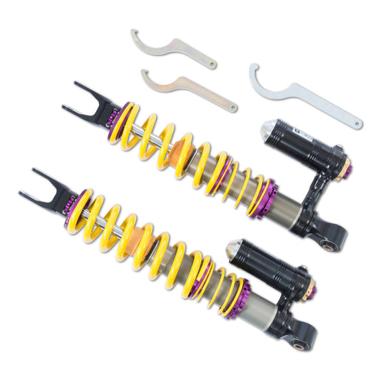 KW Coilover Kit V4 Kit 2011+ Lamborghini Aventador Incl Roadster w/ Electronic Dampers - Mammoth Racing -