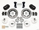 Wilwood Forged Dynalite Front Kit 11.00in Drilled Heidts Tri -5 2 inch Drop Spindle - Mammoth Racing -