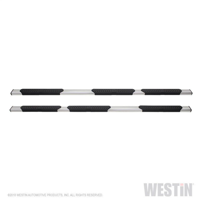 Westin 2019 Chevrolet Silverado/Sierra 1500 Crew Cab (5.5ft) R5 Modular Nerf Step Bars - SS - Mammoth Racing -