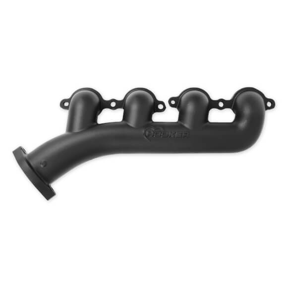 1982-2004 GM S-10/Sonoma LS Swap Exhaust Manifolds, 2.50 inch Outlet - Black Ceramic Finish - My Store